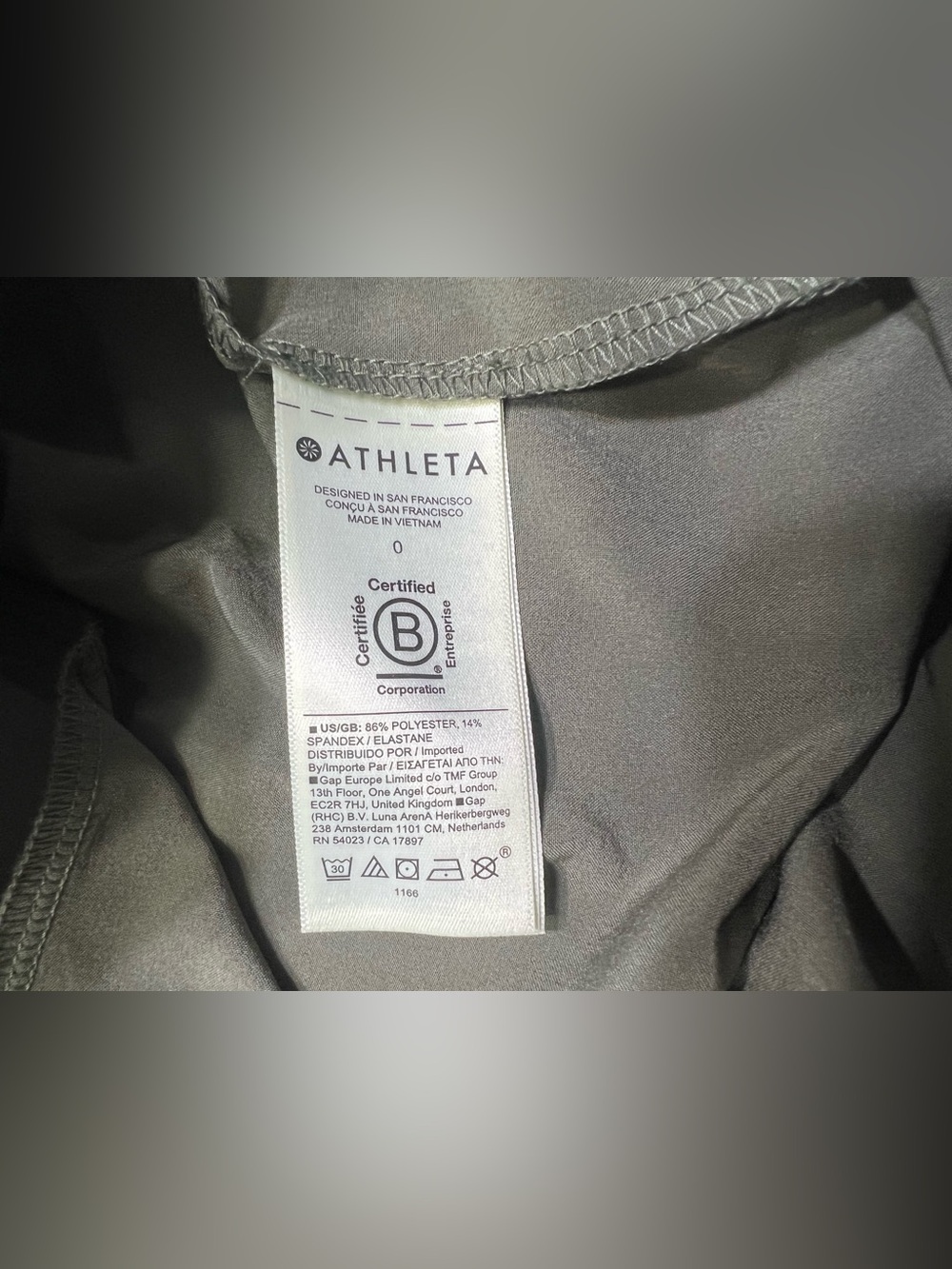 ATHLETA BROOKLYN LONG SLEEVE JUMPSUIT MOSS SIZE 0 - Picture 15 of 16
